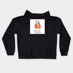 Cancer Star Sign. Kids Hoodie